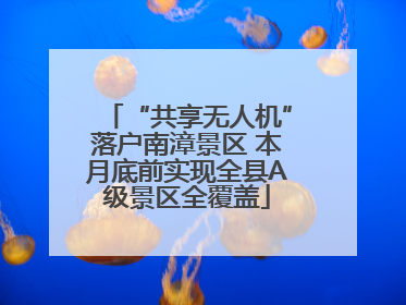 “共享无人机”落户南漳景区 本月底前实现全县A级景区全覆盖