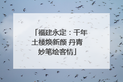 福建永定：千年土楼焕新颜 丹青妙笔绘客情