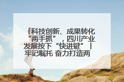 科技创新、成果转化“两手抓”，四川产业发展按下“快进键”丨牢记嘱托 奋力打造两高地两基地一屏障
