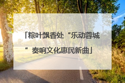 粽叶飘香处“乐动蓉城”奏响文化惠民新曲