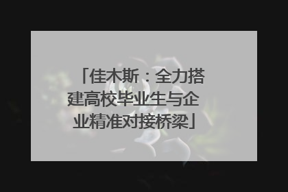 佳木斯：全力搭建高校毕业生与企业精准对接桥梁