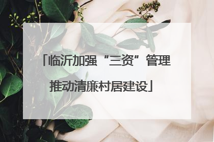 临沂加强“三资”管理 推动清廉村居建设
