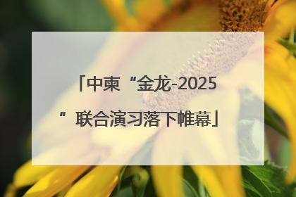 中柬“金龙-2025”联合演习落下帷幕