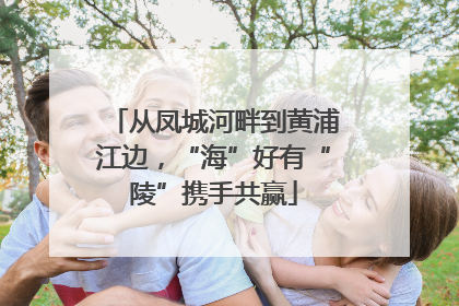 从凤城河畔到黄浦江边，“海”好有“陵”携手共赢