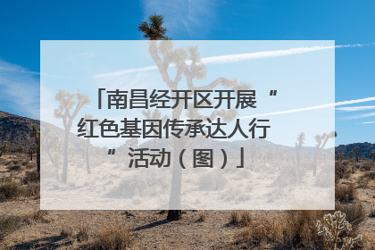 南昌经开区开展“红色基因传承达人行”活动（图）