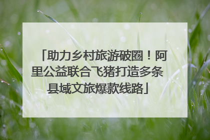 助力乡村旅游破圈！阿里公益联合飞猪打造多条县域文旅爆款线路