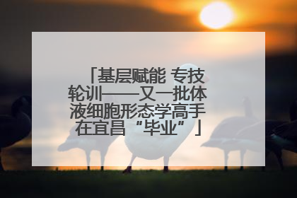 基层赋能 专技轮训——又一批体液细胞形态学高手在宜昌“毕业”