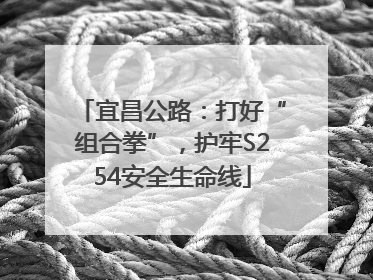 宜昌公路：打好“组合拳”，护牢S254安全生命线