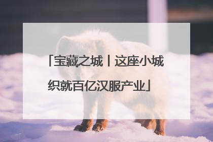 宝藏之城丨这座小城织就百亿汉服产业