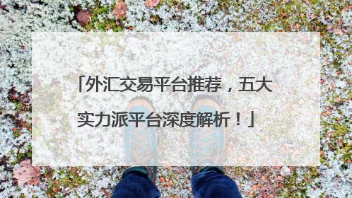 外汇交易平台推荐，五大实力派平台深度解析！