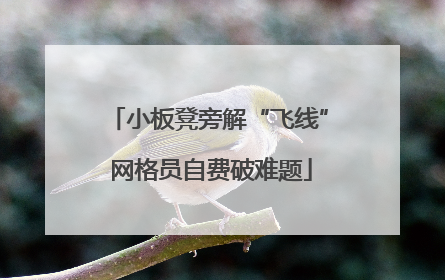 小板凳旁解“飞线” 网格员自费破难题