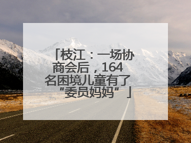 枝江：一场协商会后，164名困境儿童有了“委员妈妈”