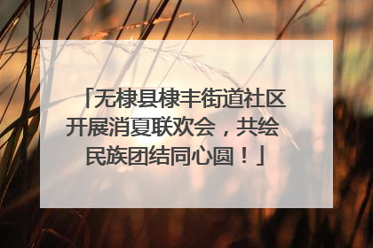 无棣县棣丰街道社区开展消夏联欢会，共绘民族团结同心圆！