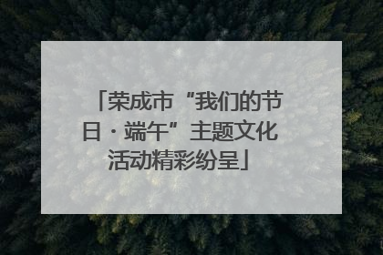 荣成市“我们的节日・端午”主题文化活动精彩纷呈
