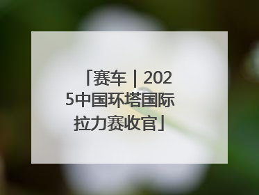 赛车｜2025中国环塔国际拉力赛收官