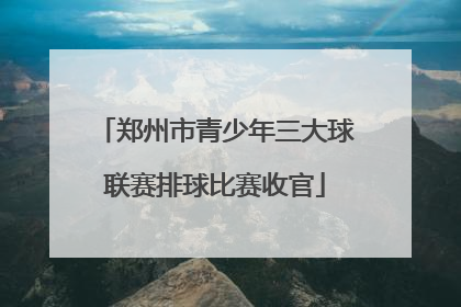 郑州市青少年三大球联赛排球比赛收官