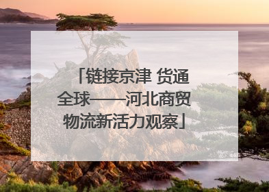 链接京津 货通全球——河北商贸物流新活力观察