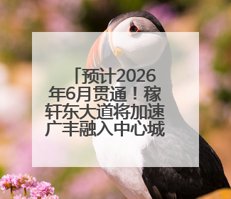 预计2026年6月贯通！稼轩东大道将加速广丰融入中心城区（图）