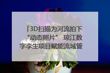 3D扫描为河流拍下“动态照片” 琼江数字孪生项目赋能流域管理｜新闻发布最前线