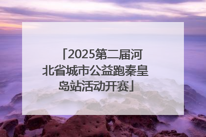 2025第二届河北省城市公益跑秦皇岛站活动开赛