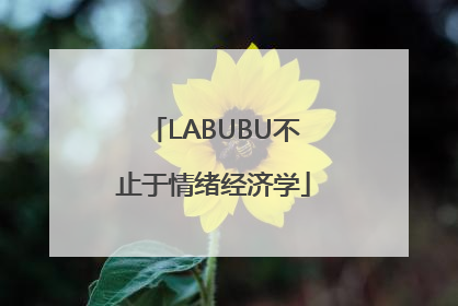 LABUBU不止于情绪经济学